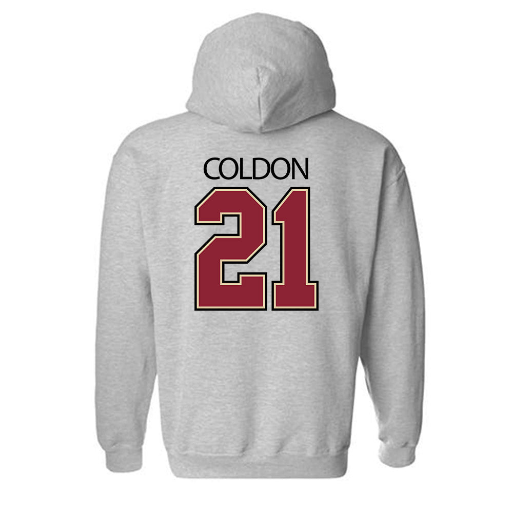 Boston College - NCAA Football : Charleston Coldon - Classic Shersey Hooded Sweatshirt-2