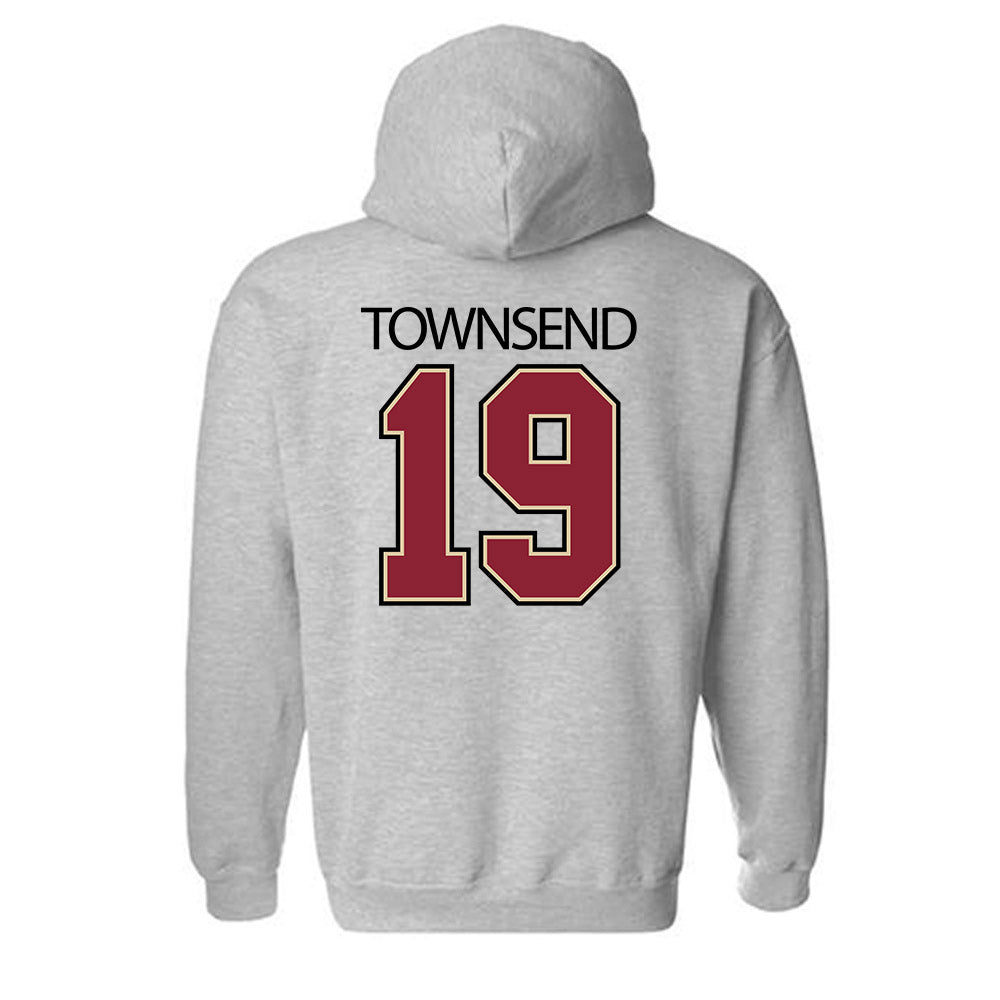 Boston College - NCAA Football : Marcelous Townsend - Classic Shersey Hooded Sweatshirt-2