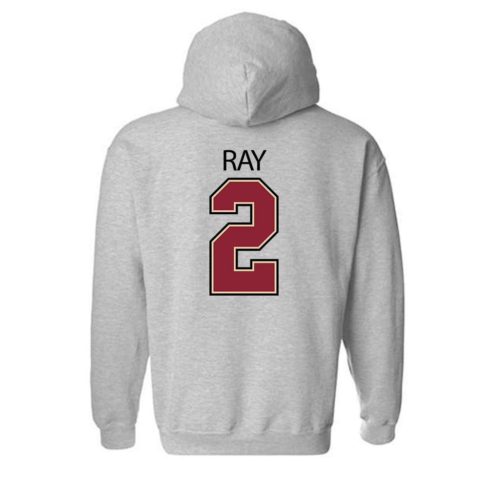 Boston College - NCAA Football : Nolan Ray - Classic Shersey Hooded Sweatshirt-2