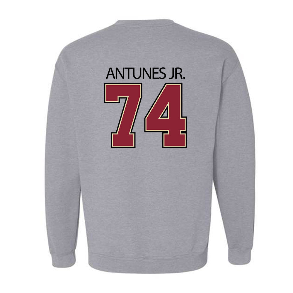 Boston College - NCAA Football : Marcelino Antunes Jr. - Classic Shersey Crewneck Sweatshirt-1