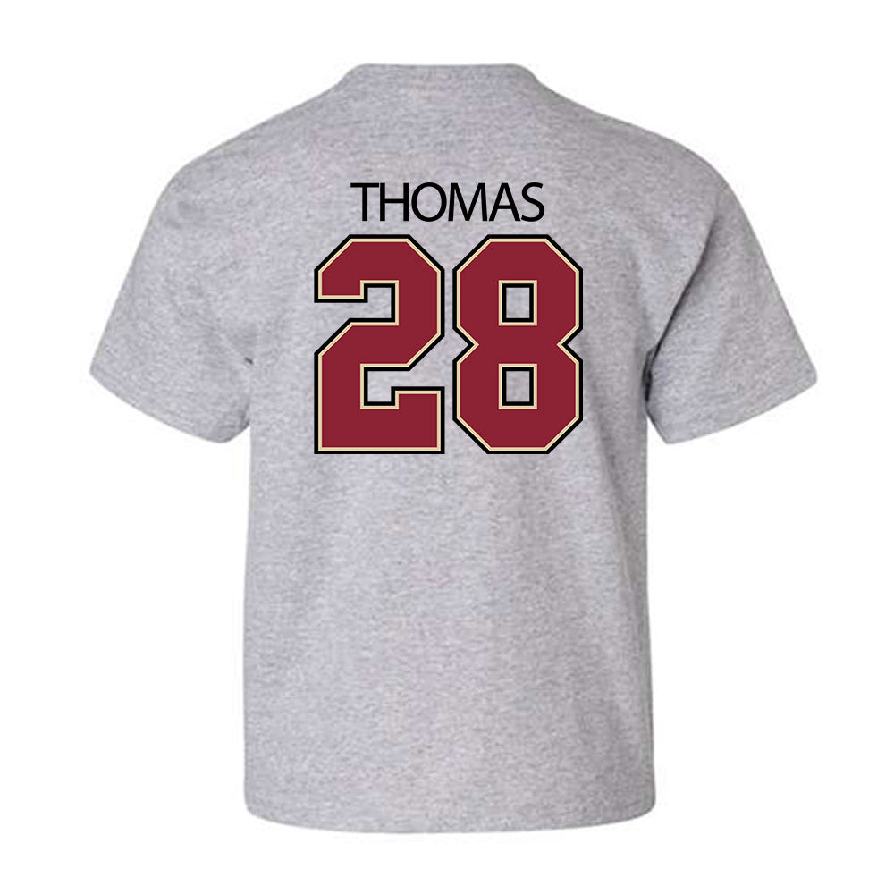 Boston College - NCAA Football : Zacari Thomas - Classic Shersey Youth T-Shirt-1