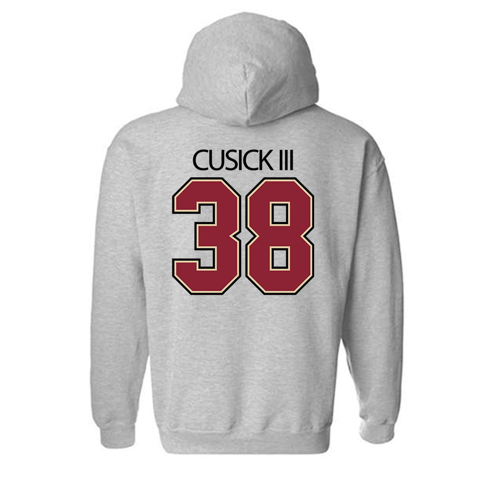 Boston College - NCAA Football : Tommy Cusick III - Classic Shersey Hooded Sweatshirt-2