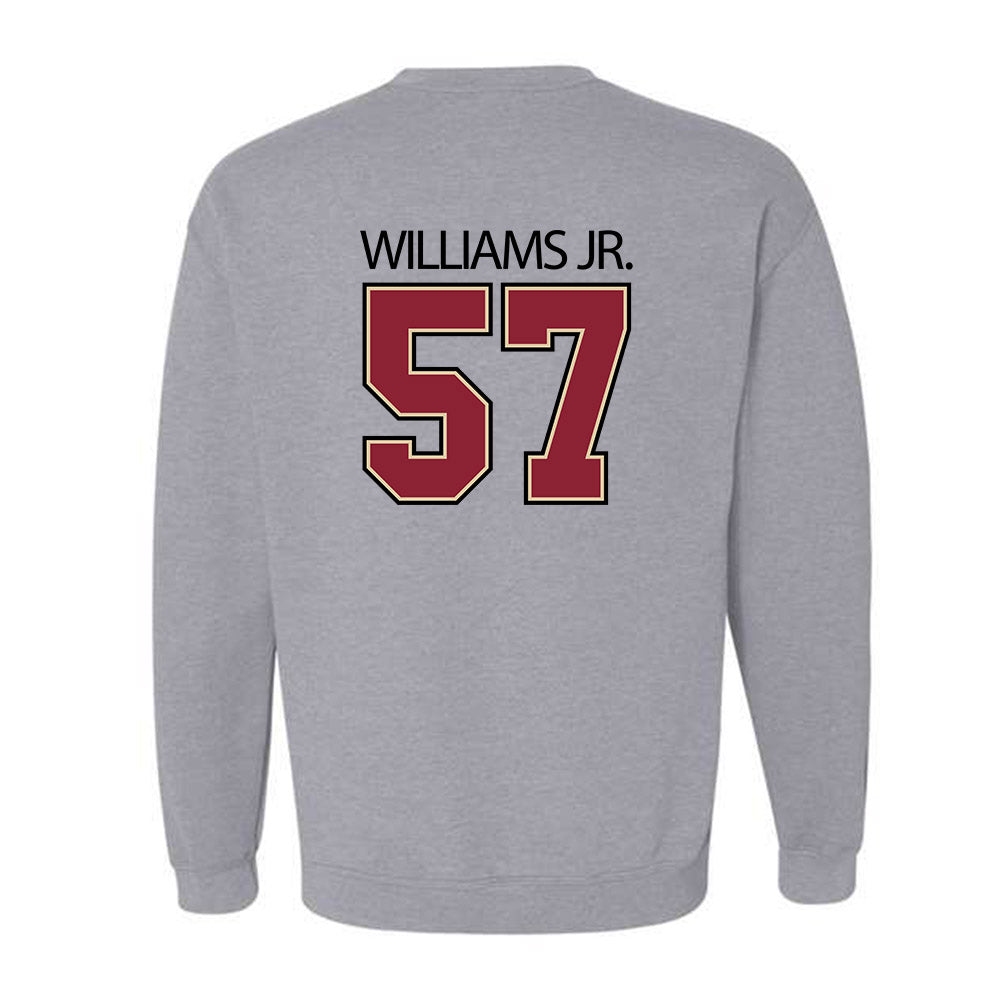 Boston College - NCAA Football : Denzil Williams Jr. - Classic Shersey Crewneck Sweatshirt-1