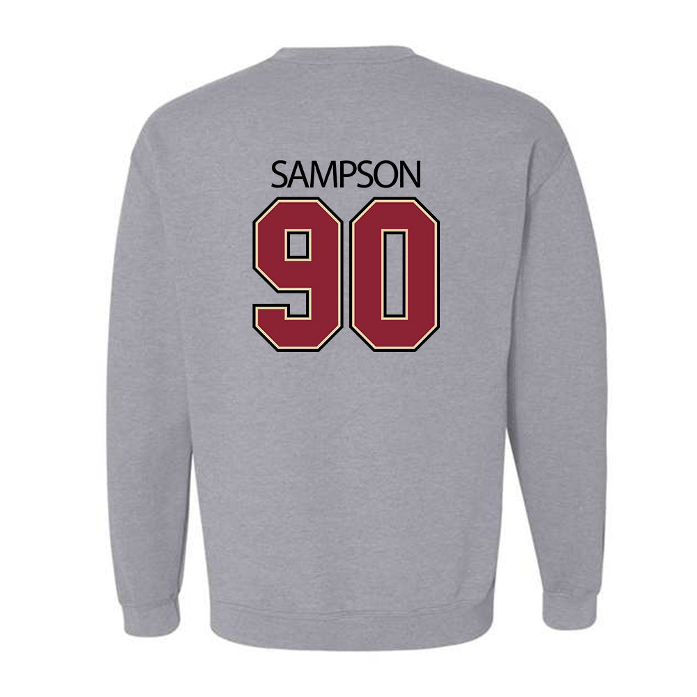 Boston College - NCAA Football : KJ Sampson - Classic Shersey Crewneck Sweatshirt-1
