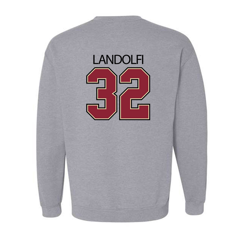 Boston College - NCAA Football : Michael Landolfi - Classic Shersey Crewneck Sweatshirt-1