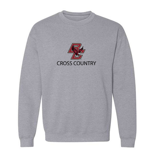 Boston College - NCAA Men's Cross Country : John Bianchi - Classic Shersey Crewneck Sweatshirt-0