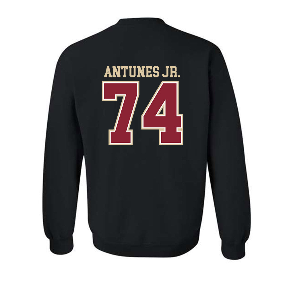 Boston College - NCAA Football : Marcelino Antunes Jr. - Classic Shersey Crewneck Sweatshirt-1