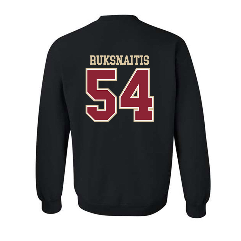 Boston College - NCAA Football : Dean Ruksnaitis - Classic Shersey Crewneck Sweatshirt-1