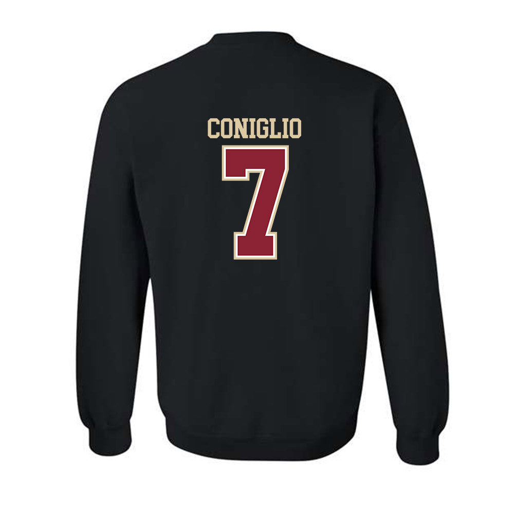 Boston College - NCAA Football : Jake Coniglio - Classic Shersey Crewneck Sweatshirt-1