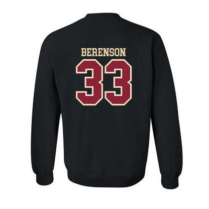 Boston College - NCAA Baseball : Logan Berenson - Classic Shersey Crewneck Sweatshirt-1