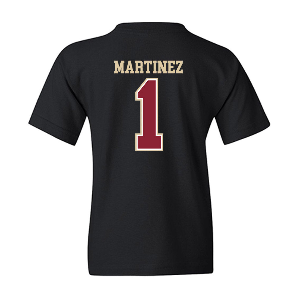 Boston College - NCAA Baseball : Sean Martinez - Classic Shersey Youth T-Shirt-1