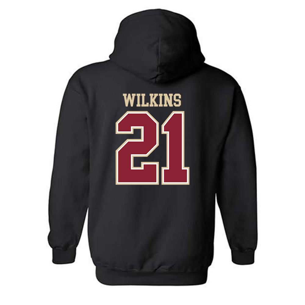 Boston College - NCAA Football : VJ Wilkins - Classic Shersey Hooded Sweatshirt-1