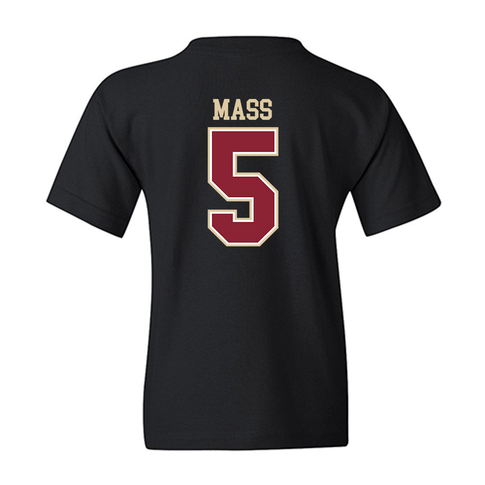 Boston College - NCAA Baseball : John Mass - Classic Shersey Youth T-Shirt-1