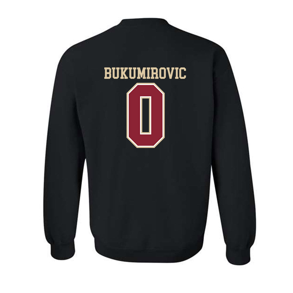 Boston College - NCAA Men's Basketball : Andrija Bukumirovic - Classic Shersey Crewneck Sweatshirt-1
