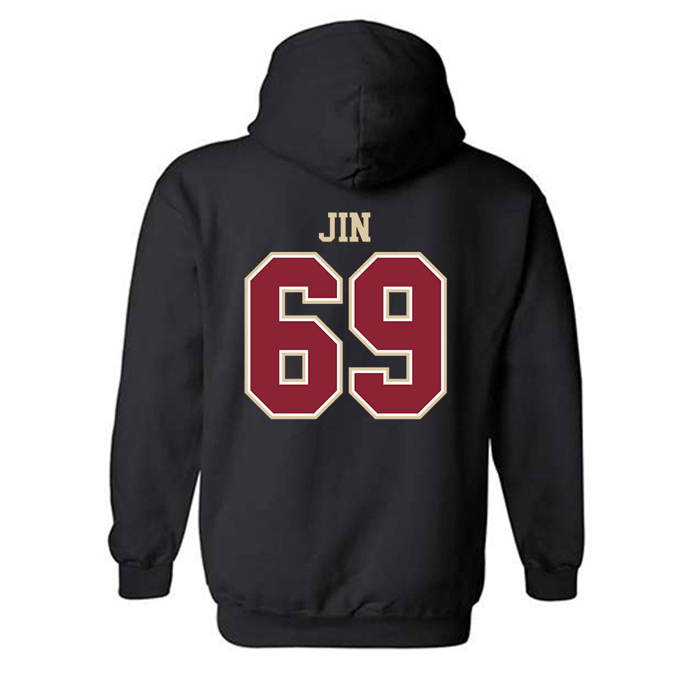 Boston College - NCAA Football : Marek Jin - Classic Shersey Hooded Sweatshirt-1