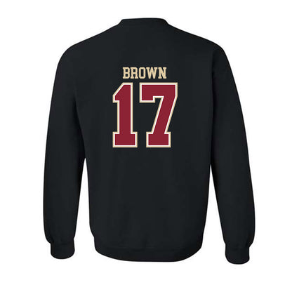Boston College - NCAA Men's Soccer : Russell Brown - Classic Shersey Crewneck Sweatshirt-1