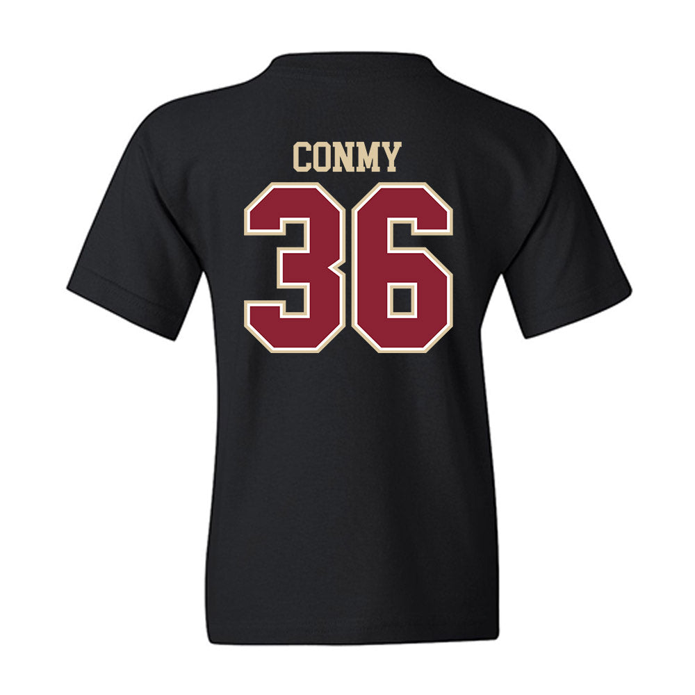 Boston College - NCAA Men's Ice Hockey : Ryan Conmy - Classic Shersey Youth T-Shirt-1