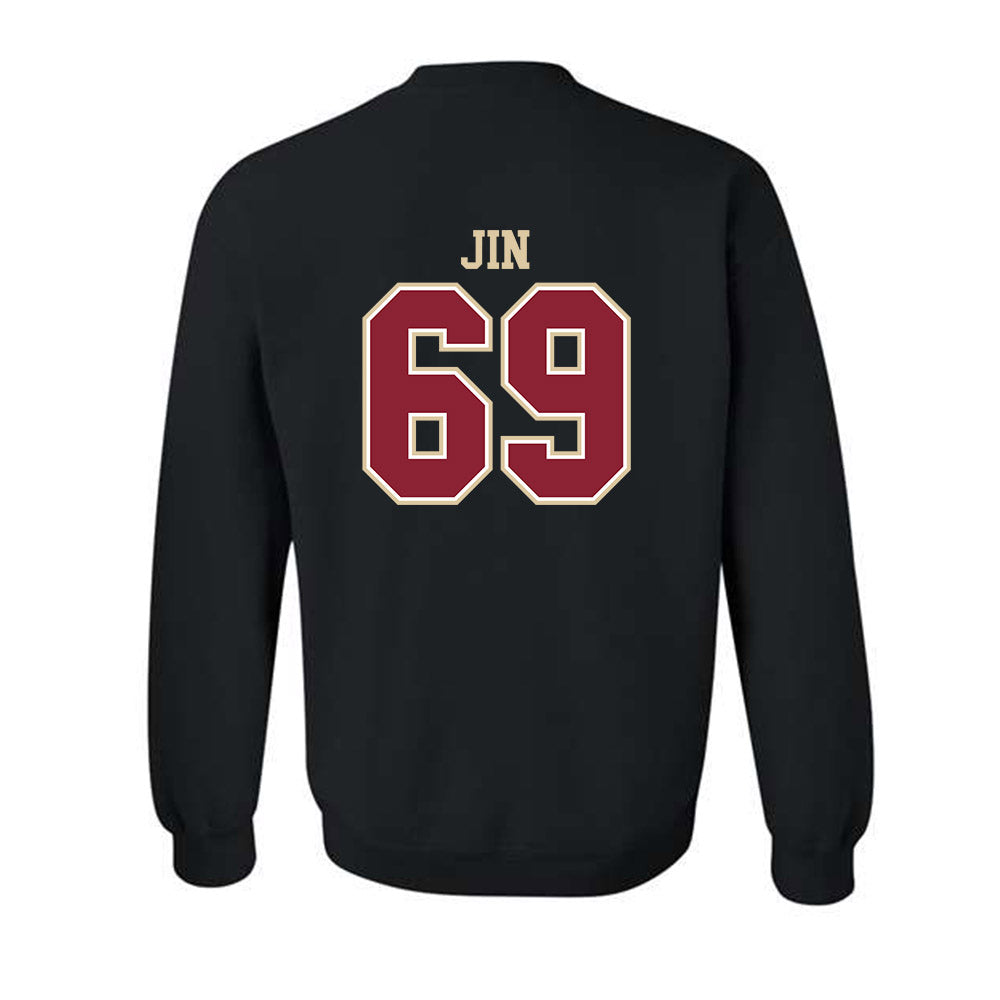 Boston College - NCAA Football : Marek Jin - Classic Shersey Crewneck Sweatshirt-1