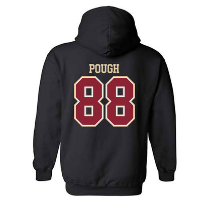 Boston College - NCAA Football : Dawson Pough - Classic Shersey Hooded Sweatshirt-1