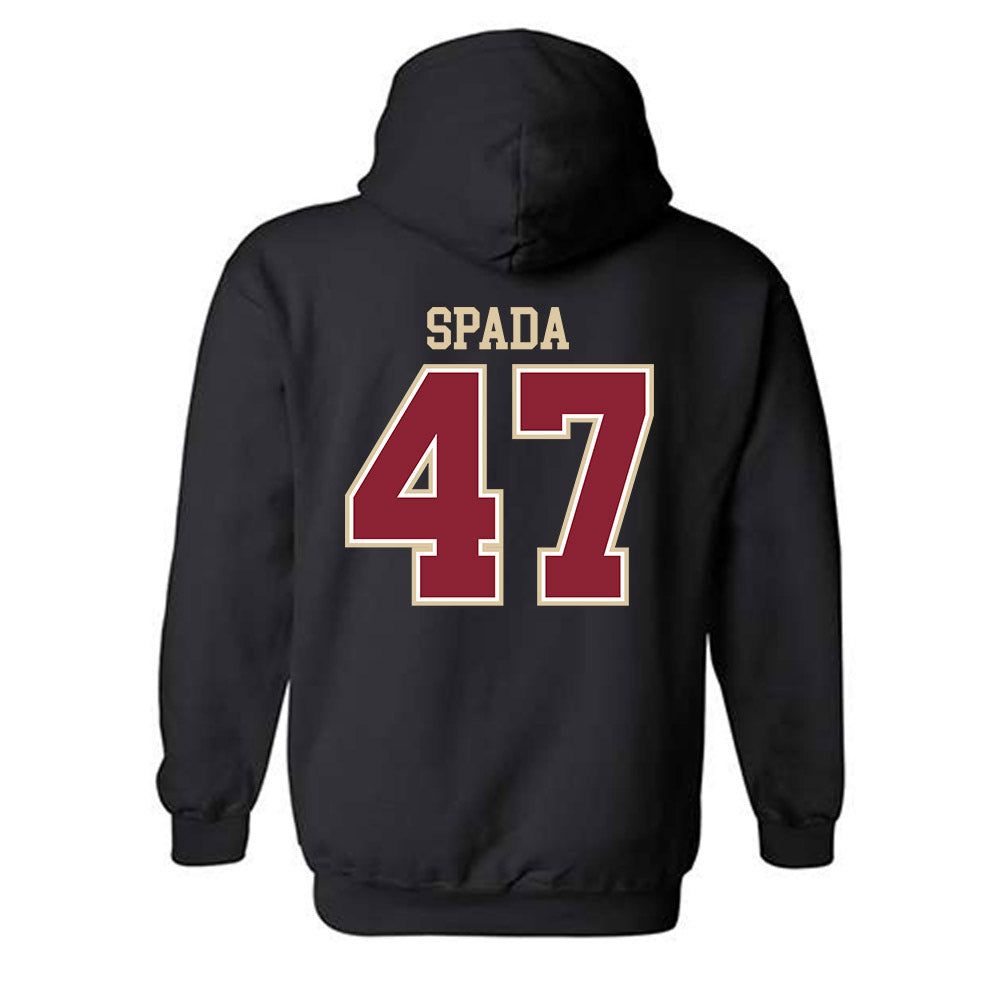 Boston College - NCAA Baseball : Matthew Spada - Classic Shersey Hooded Sweatshirt-1