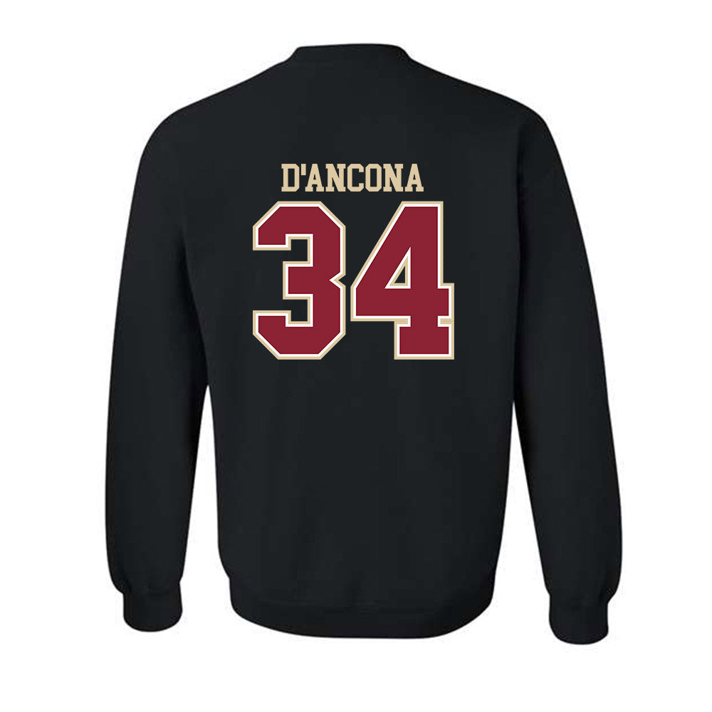 Boston College - NCAA Baseball : Luke D'Ancona - Classic Shersey Crewneck Sweatshirt-1
