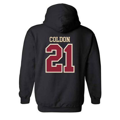 Boston College - NCAA Football : Charleston Coldon - Classic Shersey Hooded Sweatshirt-1
