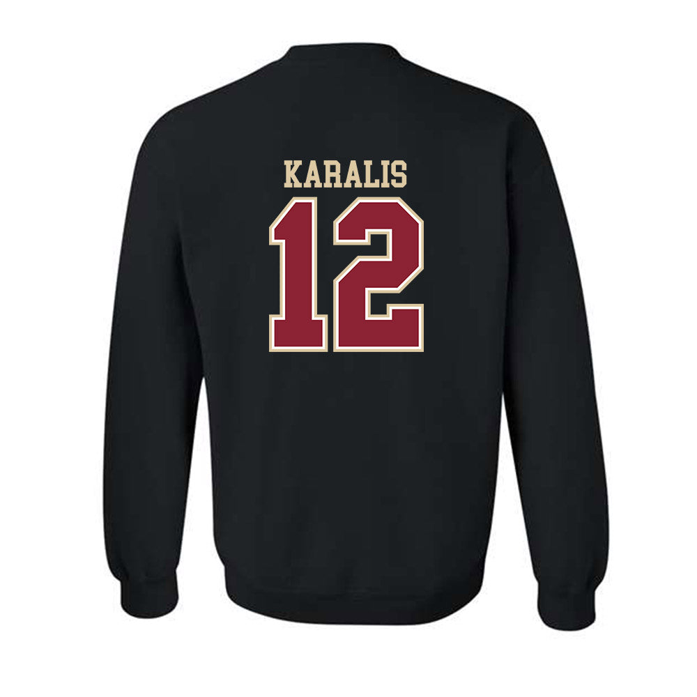 Boston College - NCAA Men's Soccer : Alexi Karalis - Classic Shersey Crewneck Sweatshirt-1