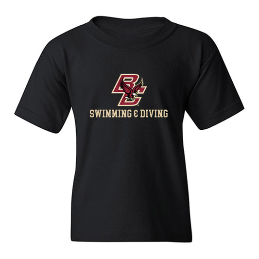 Boston College - NCAA Men's Swimming & Diving : Peyton Harrison - Classic Shersey Youth T-Shirt-0