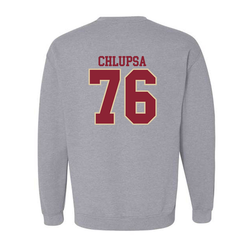 Boston College - NCAA Football : Tanner Chlupsa - Classic Shersey Crewneck Sweatshirt-2