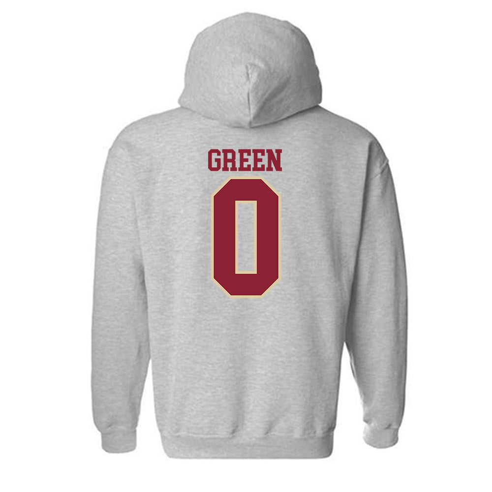 Boston College - NCAA Football : TJ Green - Classic Shersey Hooded Sweatshirt-3
