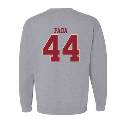 Boston College - NCAA Football : Palaie Faoa - Classic Shersey Crewneck Sweatshirt-2