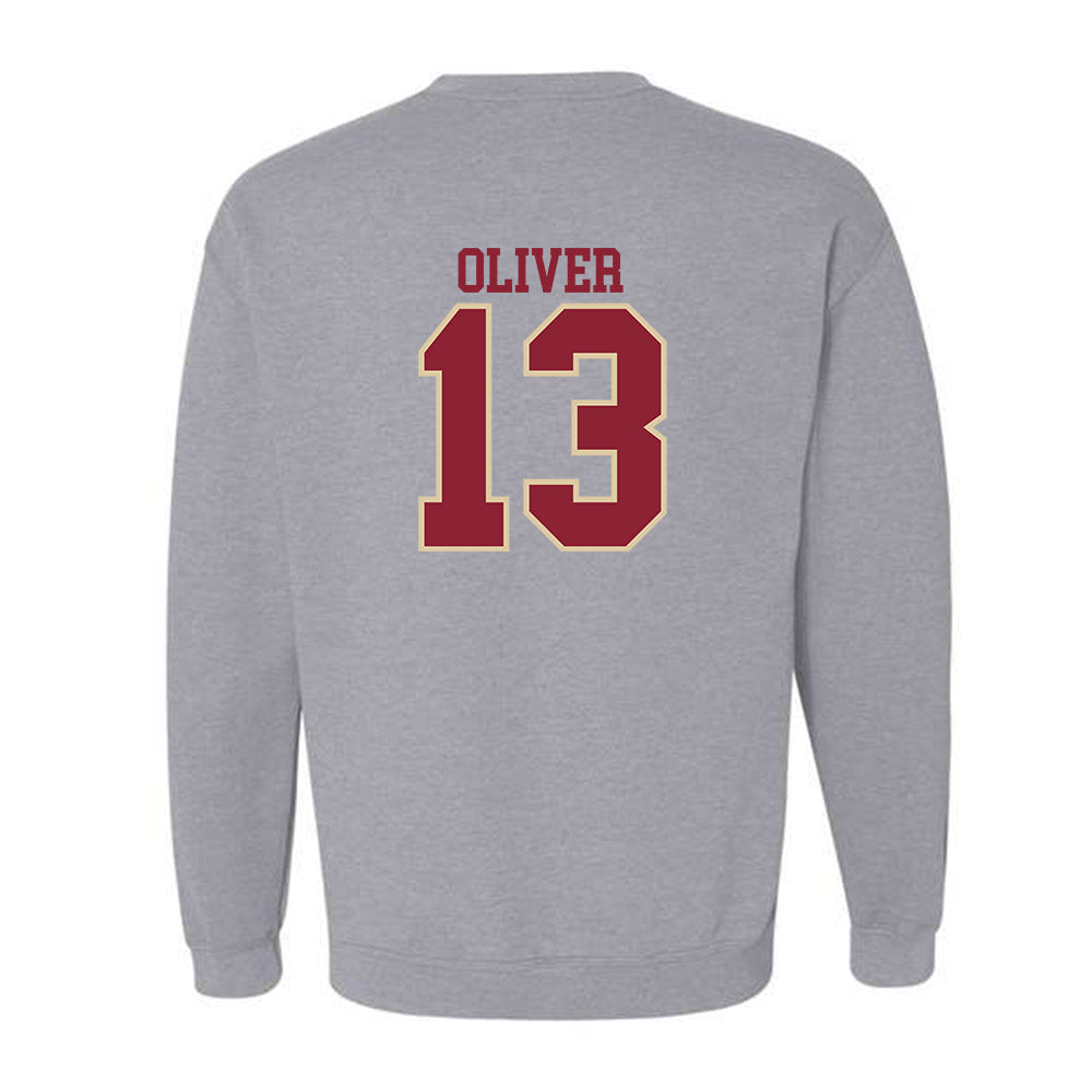Boston College - NCAA Women's Basketball : Grace Oliver - Classic Shersey Crewneck Sweatshirt-3