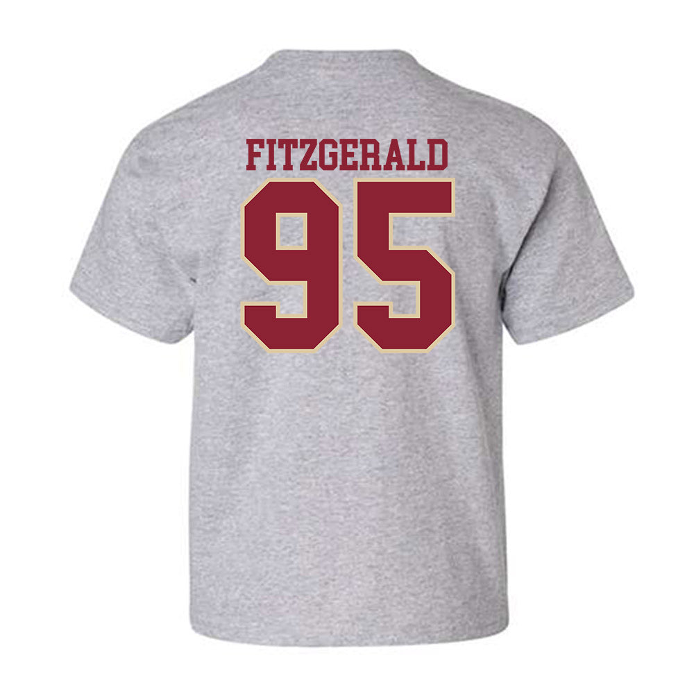 Boston College - NCAA Football : Mac Fitzgerald - Classic Shersey Youth T-Shirt-2