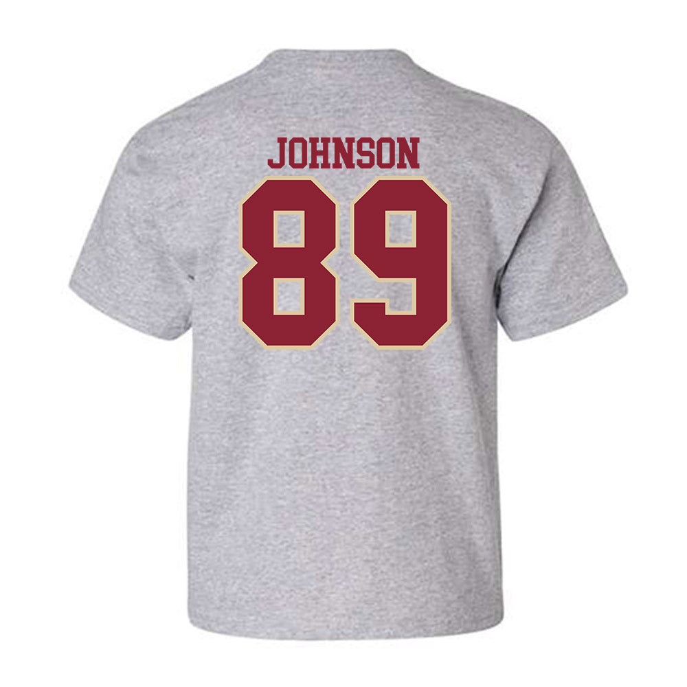 Boston College - NCAA Football : DJ Johnson - Classic Shersey Youth T-Shirt-3