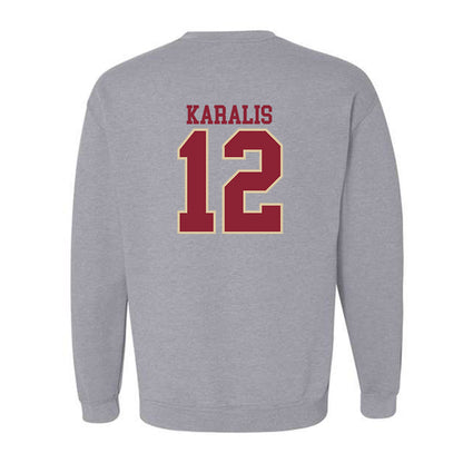 Boston College - NCAA Men's Soccer : Alexi Karalis - Classic Shersey Crewneck Sweatshirt-3