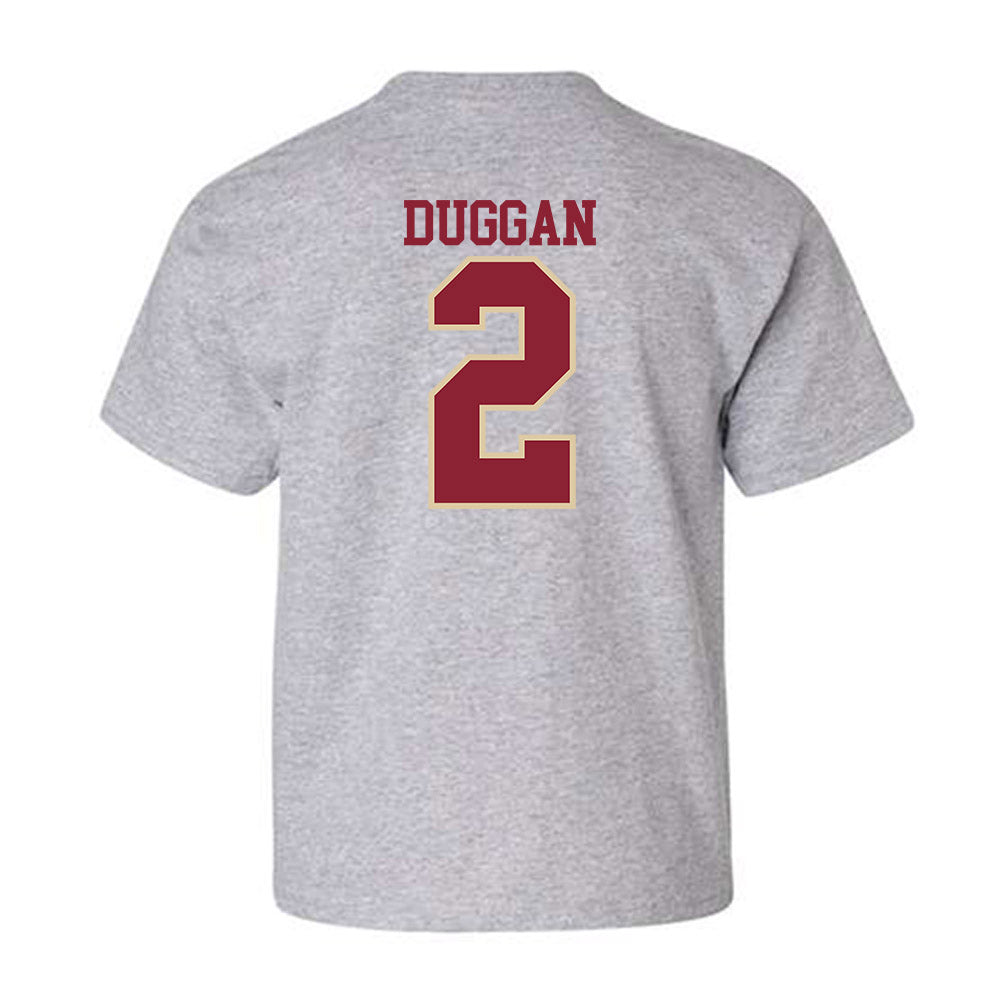 Boston College - NCAA Men's Basketball : Colby Duggan - Classic Shersey Youth T-Shirt-2