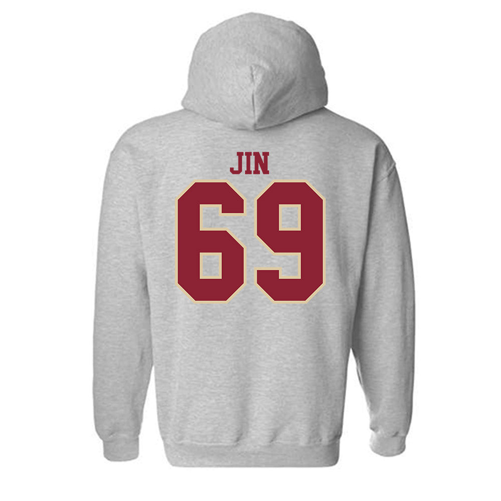 Boston College - NCAA Football : Marek Jin - Classic Shersey Hooded Sweatshirt-2