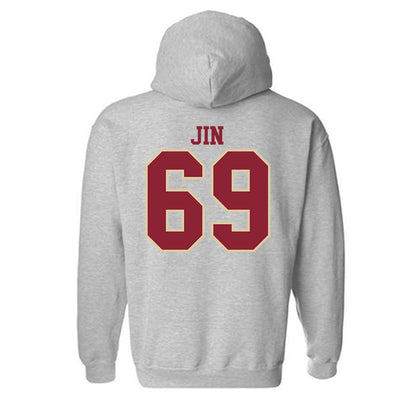 Boston College - NCAA Football : Marek Jin - Classic Shersey Hooded Sweatshirt-2