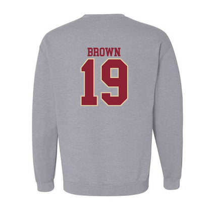 Boston College - NCAA Football : Kelvin Brown - Classic Shersey Crewneck Sweatshirt-2