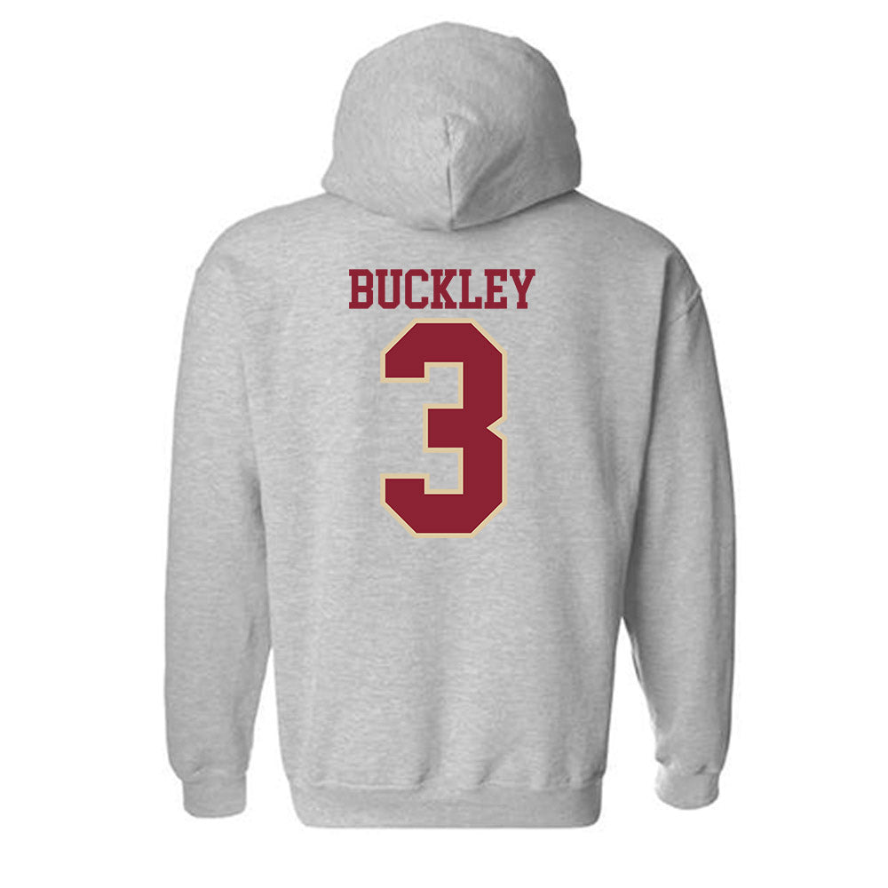 Boston College - NCAA Softball : Kiley Buckley - Classic Shersey Hooded Sweatshirt-3