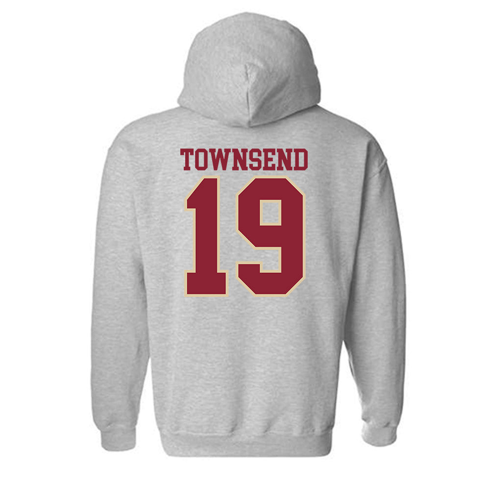 Boston College - NCAA Football : Marcelous Townsend - Classic Shersey Hooded Sweatshirt-2