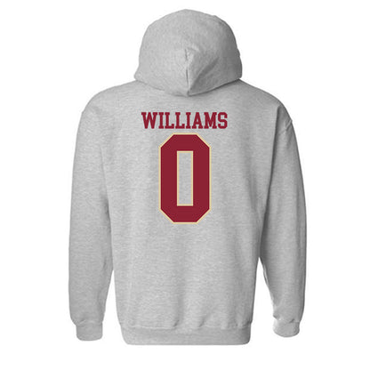 Boston College - NCAA Men's Basketball : Money Williams - Classic Shersey Hooded Sweatshirt-3