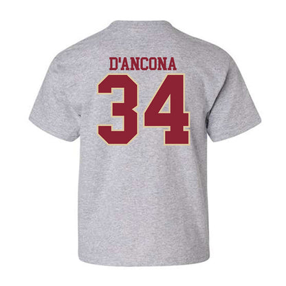 Boston College - NCAA Baseball : Luke D'Ancona - Classic Shersey Youth T-Shirt-3
