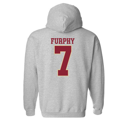 Boston College - NCAA Men's Basketball : Jacob Furphy - Classic Shersey Hooded Sweatshirt-2