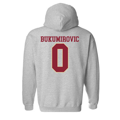 Boston College - NCAA Men's Basketball : Andrija Bukumirovic - Classic Shersey Hooded Sweatshirt-2