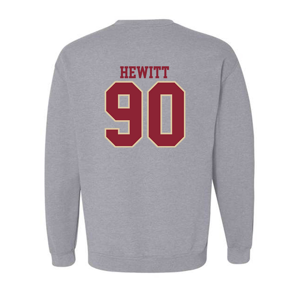 Boston College - NCAA Football : Jon Hewitt - Classic Shersey Crewneck Sweatshirt-2