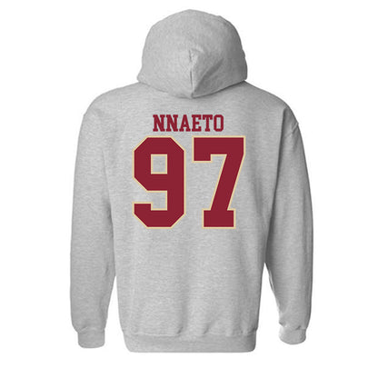 Boston College - NCAA Football : Chuck Nnaeto - Classic Shersey Hooded Sweatshirt-2