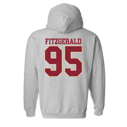 Boston College - NCAA Football : Mac Fitzgerald - Classic Shersey Hooded Sweatshirt-3