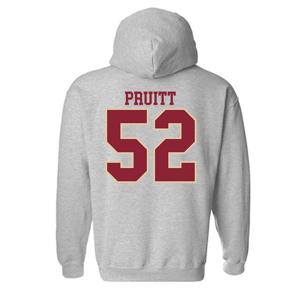Boston College - NCAA Football : Judah Pruitt - Classic Shersey Hooded Sweatshirt-3