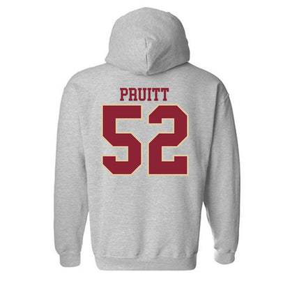 Boston College - NCAA Football : Judah Pruitt - Classic Shersey Hooded Sweatshirt-3